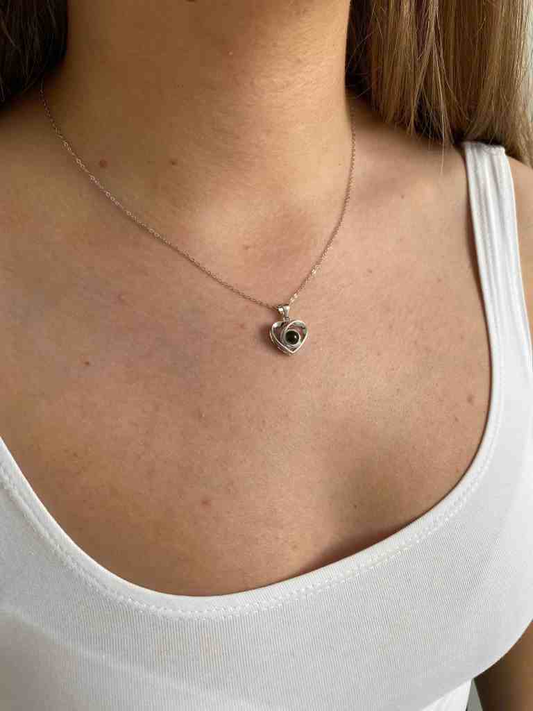 heart necklace review