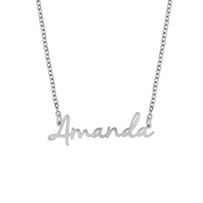 Handwritten Name Necklace