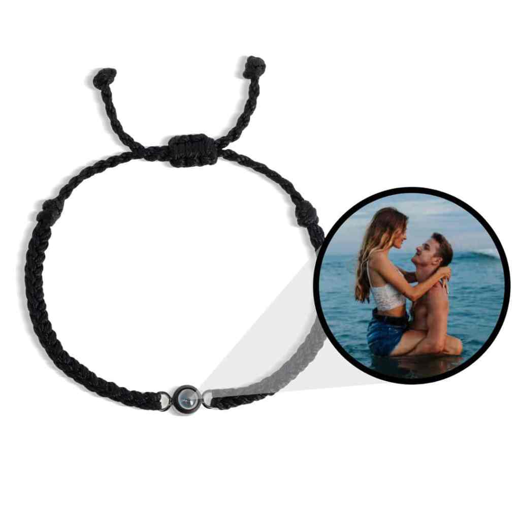 photo projection bracelet for men