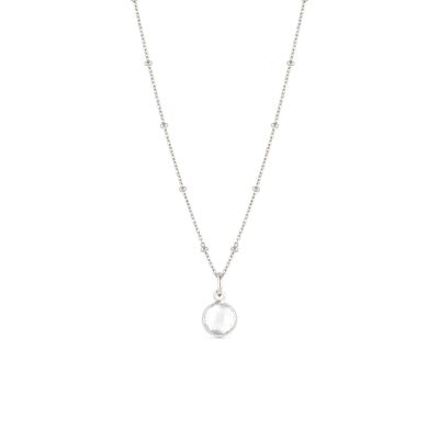 Birthstone necklace April