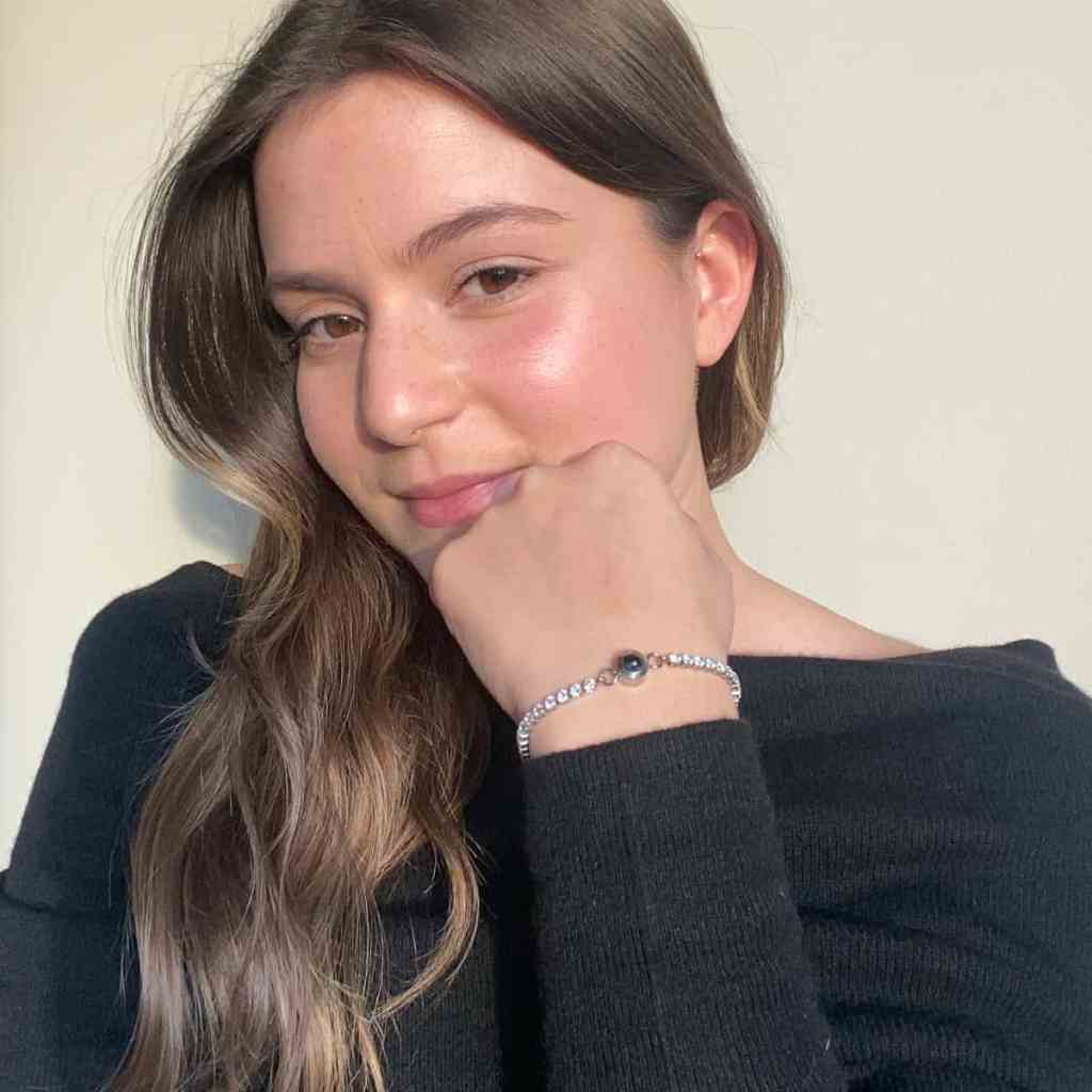 tennis photo bracelet