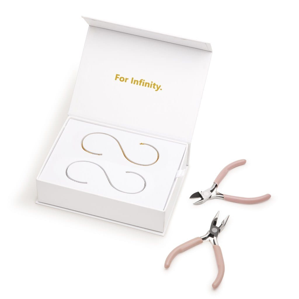 Silver:Gold-forever-bracelets